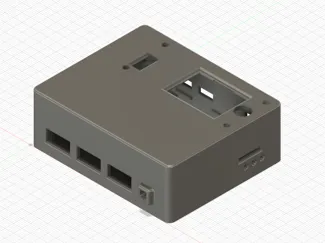 MMDVM Geekworm X306 v1.0 18650 Shield case