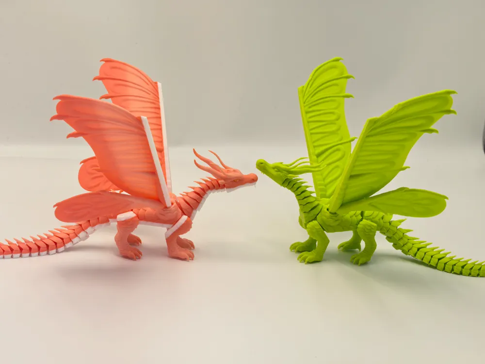 Modelo para impresión 3D: WOF丝翼飞龙，新版飞龙. Referencia del modelo original.