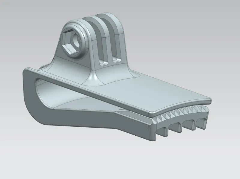 GoPro cap clamp