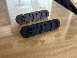 VW Golf 7 GTD Emblem