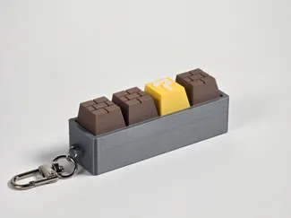 [Fidget] Super Mario Keycap Clicker Keychain