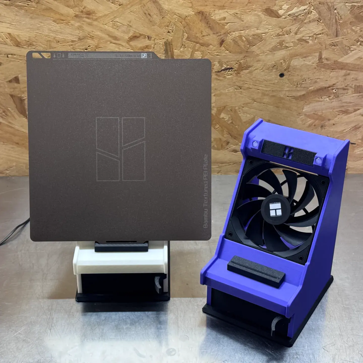 Miniatura 1 do modelo 3D A1/P1/X1打印板散热器