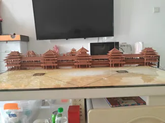 古建筑模型—柳州程阳风雨桥