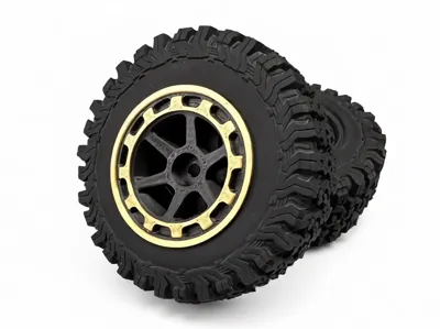 1.9" RC Wheel Beadlock for rc crawler 1/10