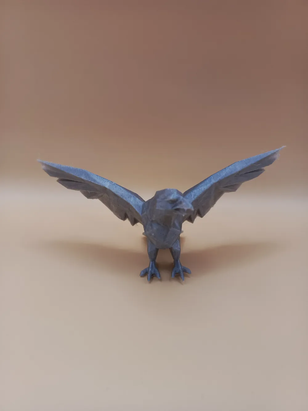 Geometric Predators The Geometric Predator: A Low-Poly Hawk - Free 3D Print Model - MakerWorld