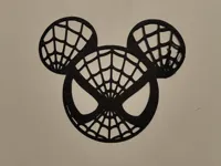 Spider-Mickey — déco murale — photo 1