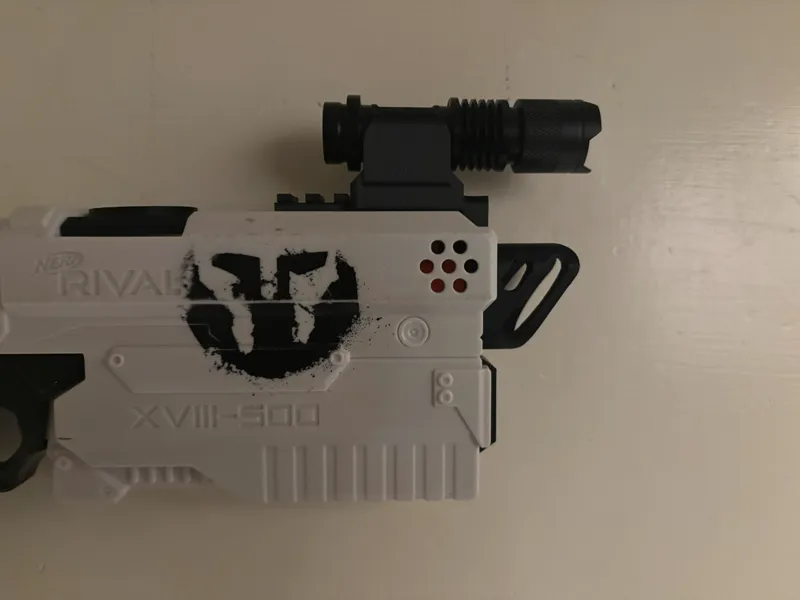 Nerf Rival Flashlight Mount