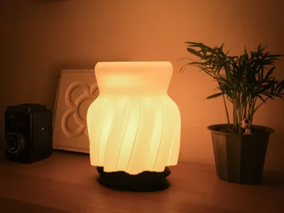 3D Printed Lamp Shade – Soft Ambient Light