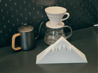 雪山咖啡滤纸架