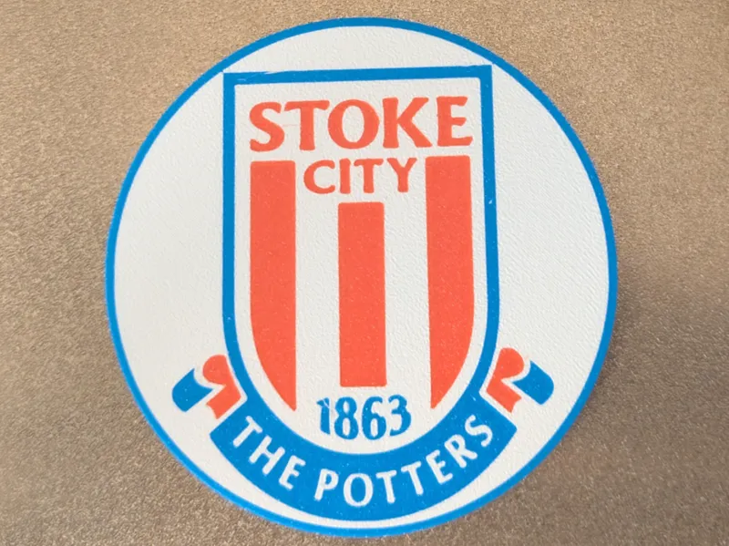 Stoke City Coaster