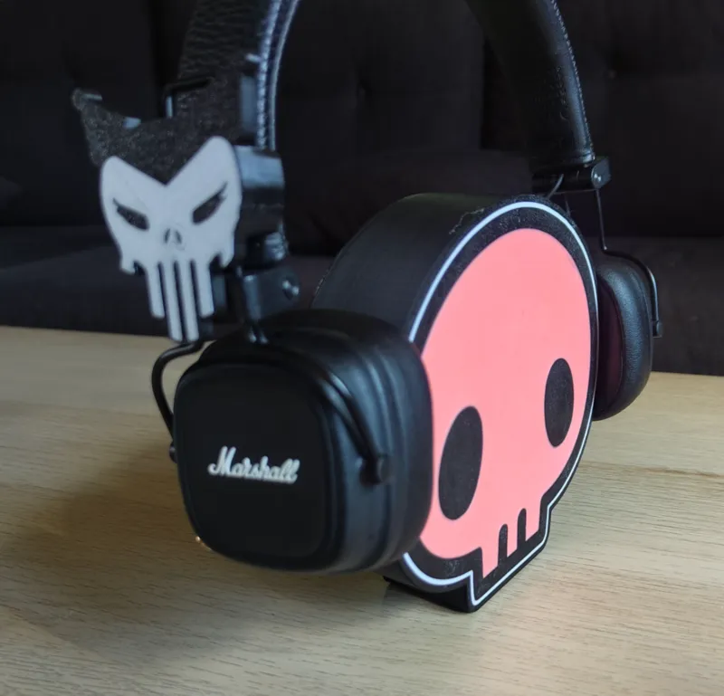 Punisher/Kuromi charm for Marshall headphones 