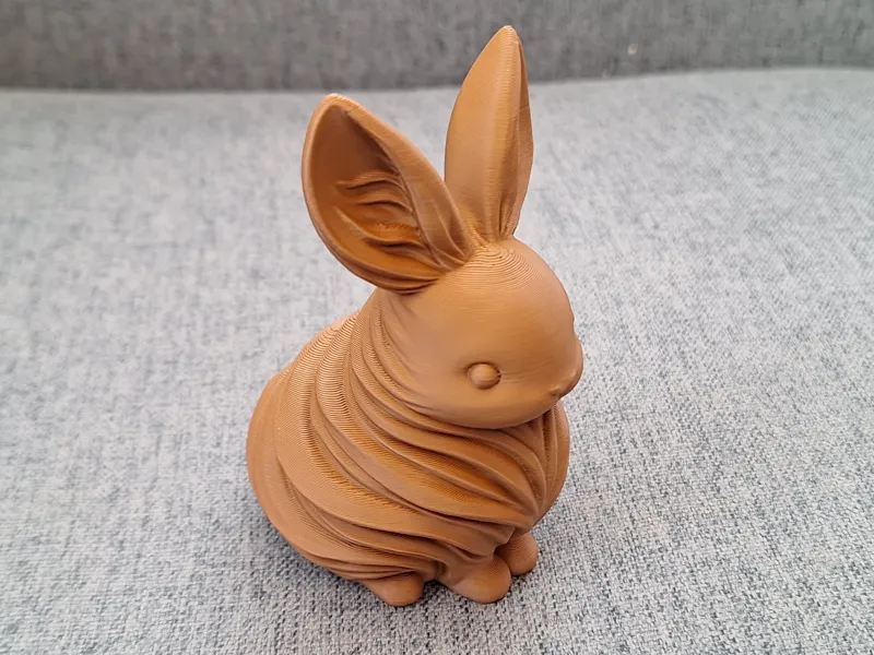 Cute Easter Chocolate Bunny Decor