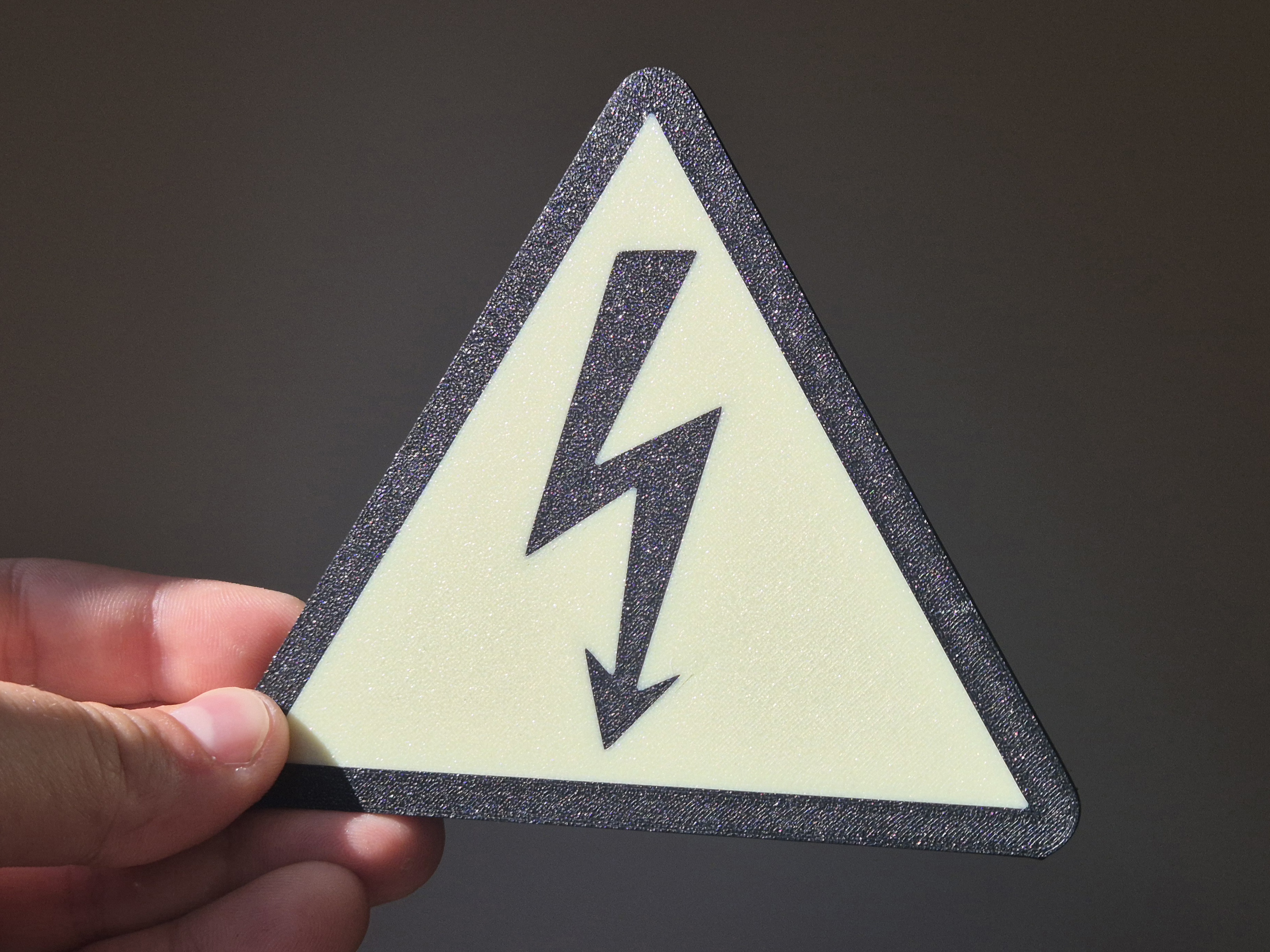 Miniatura 2 do modelo 3D High Voltage Warning Sign