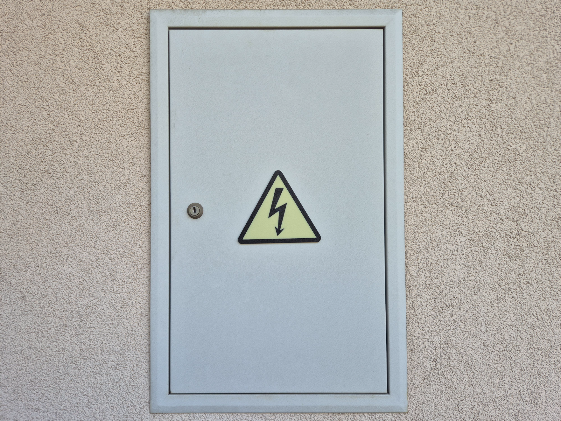 High Voltage Warning Sign
