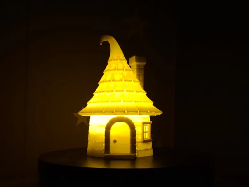 Altes Wichtel Haus Für LED Teelicht