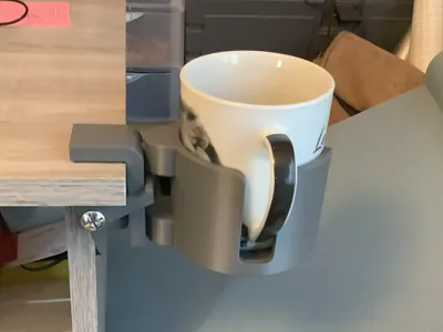 quick clamp mug holder