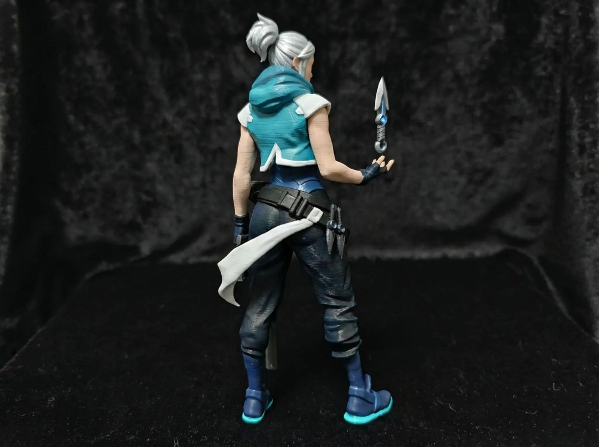 Miniatura 25 do modelo 3D 无畏契约大合集，21个人物都在每个配置对应不同人物
