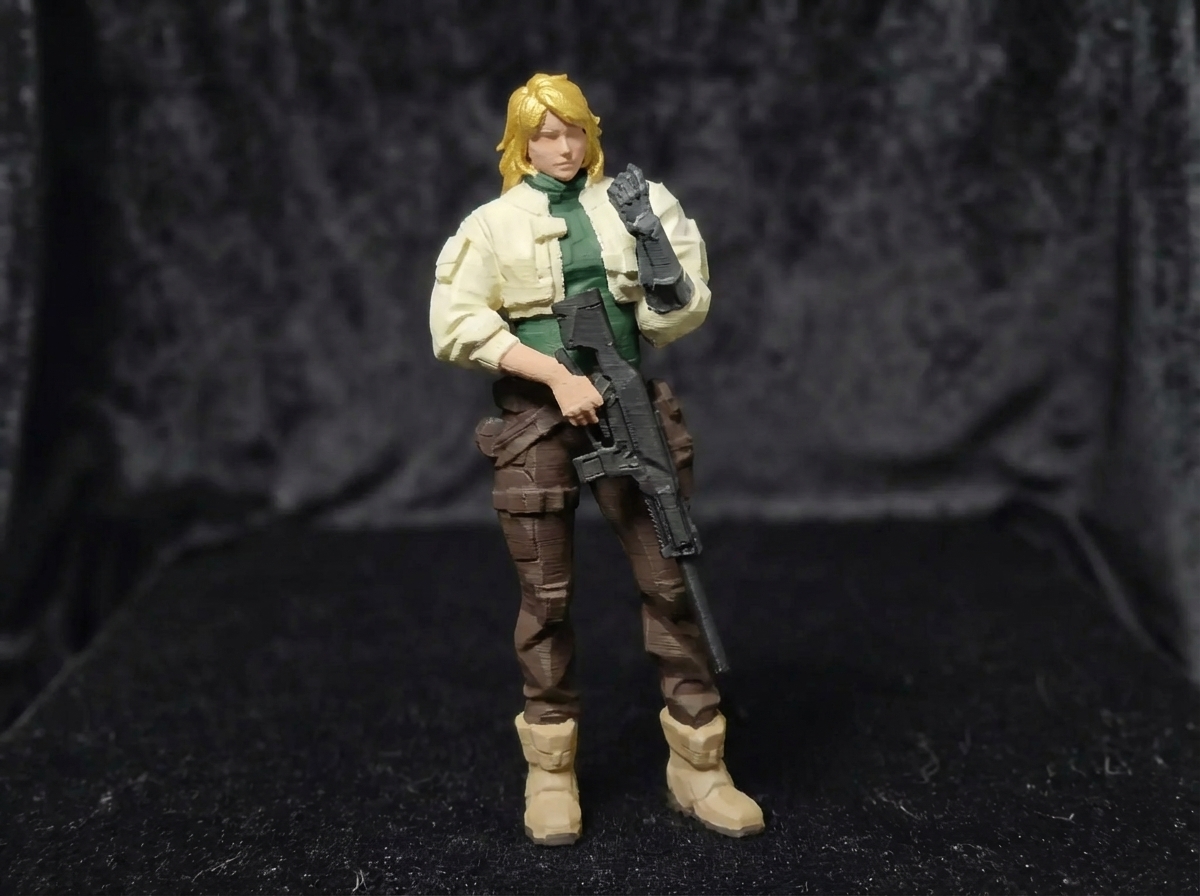 Miniatura 4 do modelo 3D 无畏契约大合集，21个人物都在每个配置对应不同人物