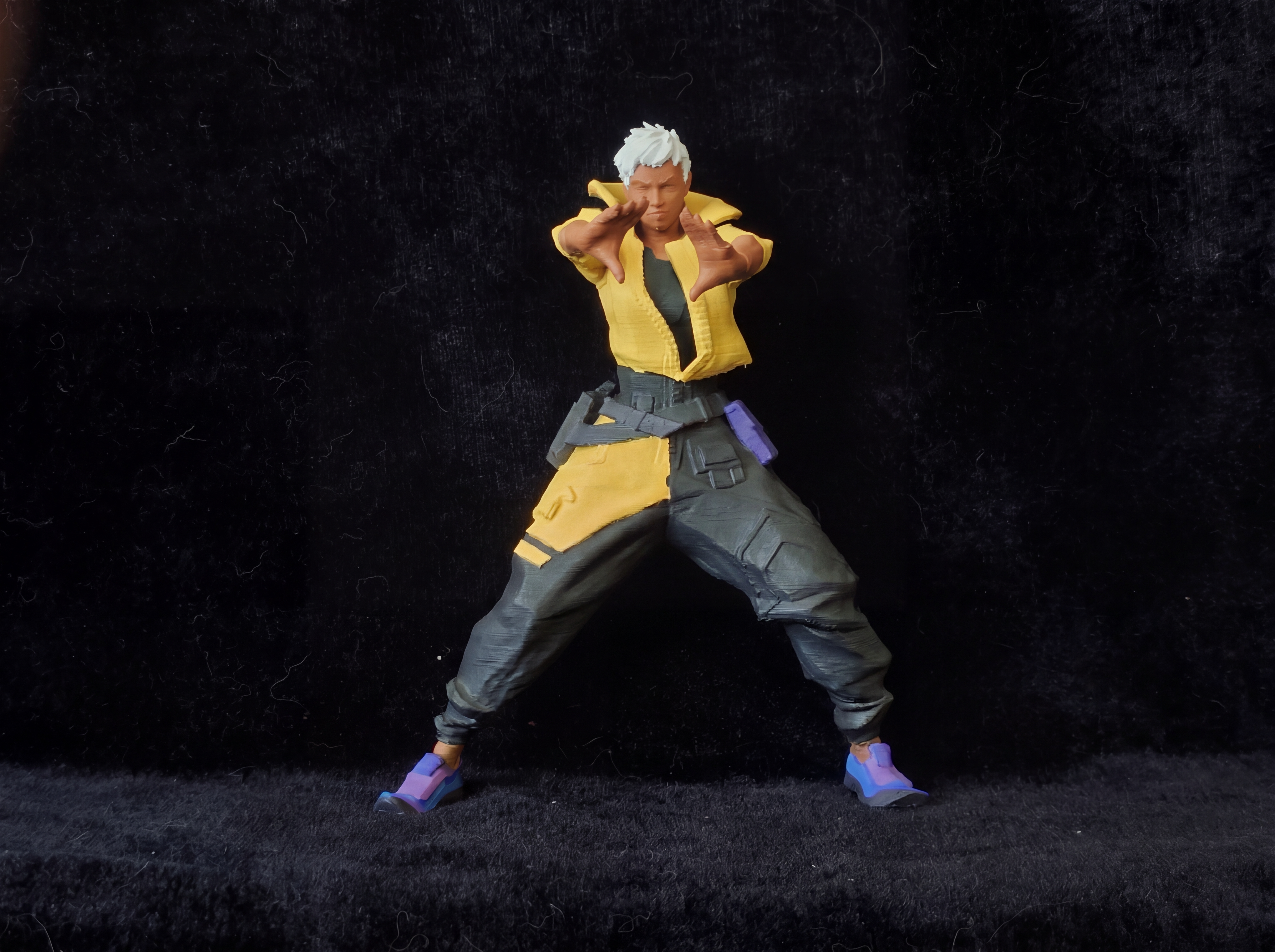 Miniatura 3 do modelo 3D 无畏契约大合集，21个人物都在每个配置对应不同人物