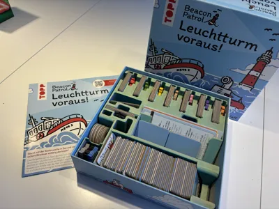 Lighthouse Ahead! Insert / Board Game Insert