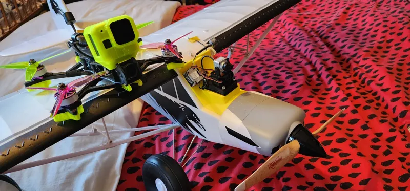 FMS 1300MM Super Cub FPV Conopy for BAG Motionsick Gimbal 