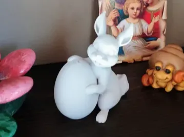 decorazione coniglio pasquale