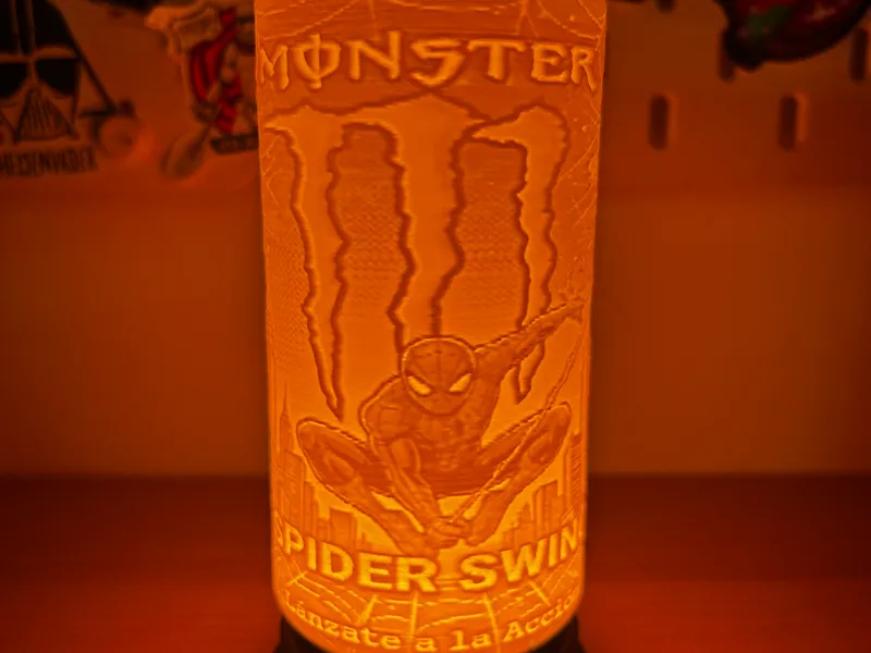 monster litho Spiderman