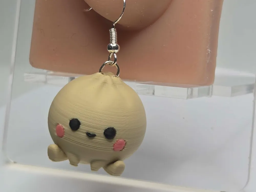 Pendientes: Dumpling Hanger Earrings. Referencia del modelo original.