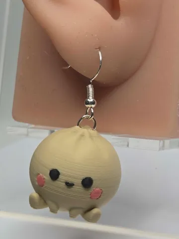 Pendientes: Dumpling Hanger Earrings — vista de referencia 2