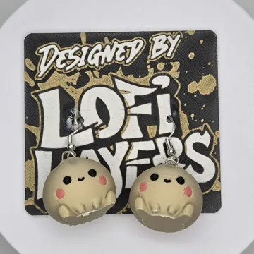 Pendientes: Dumpling Hanger Earrings — vista de referencia 3