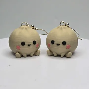 Pendientes: Dumpling Hanger Earrings — vista de referencia 4