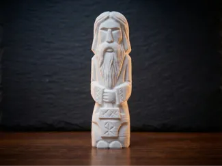 slavic mystic figurine statue