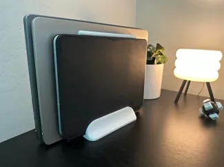 Laptop and iPad Vertical Stand