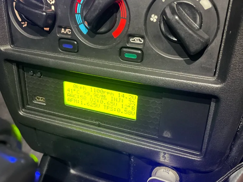 Nissan Pulsar N15 Single Din ECU Talk Case Rev. 1
