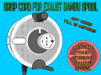 DROP CORD FOR EXAUST BAMBU SPOOL