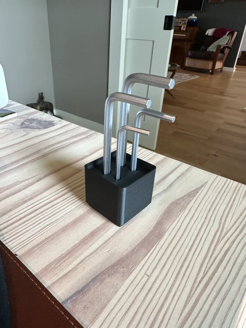 Holder for Wera Gridfinity Allen Keys 