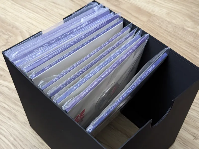 Royal Mint Coin Storage