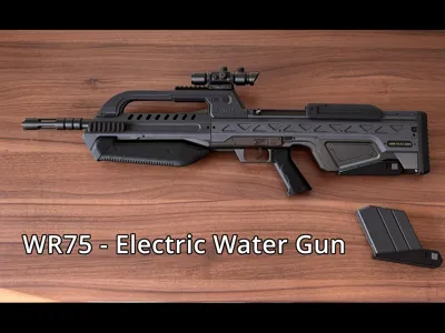 RIKU 75mm 武者修行 WR75 Water Rifle by polymech3d MakerWorld: Download Free 3D