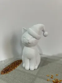 10 cm height, PLA, 0.2mm layer, 2 walls, 15% infill, fuzzy