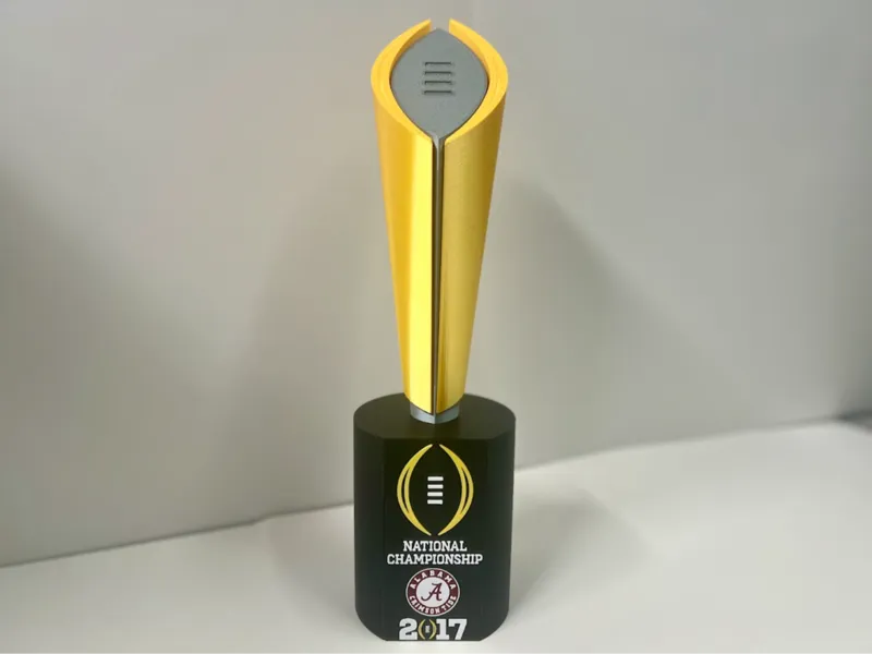2017 Alabama National Championship Trophy