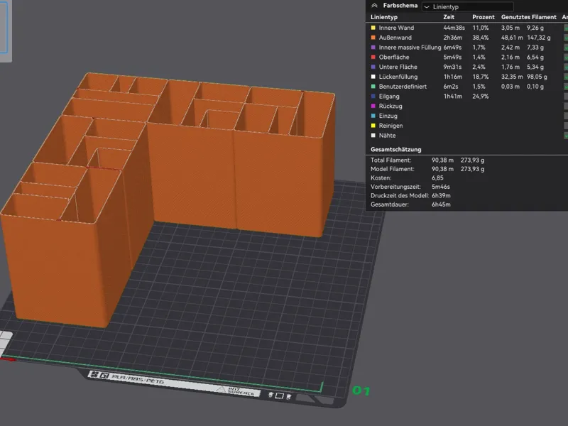 Großer Organizer 20x20x9cm