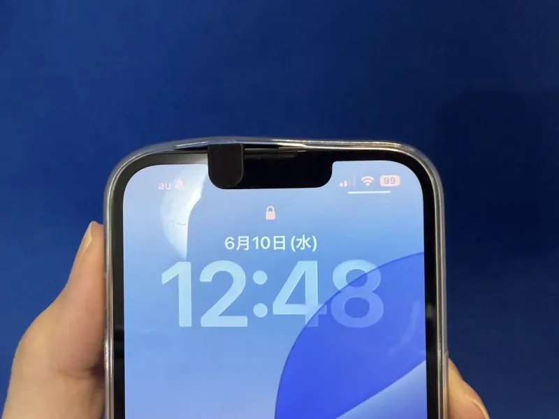 iPhone 16e Front Camera Cover Attachment