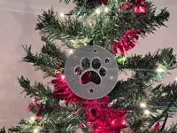 Décoration patte de chien de Noël — photo 2