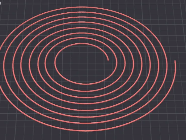Printable filiment with core