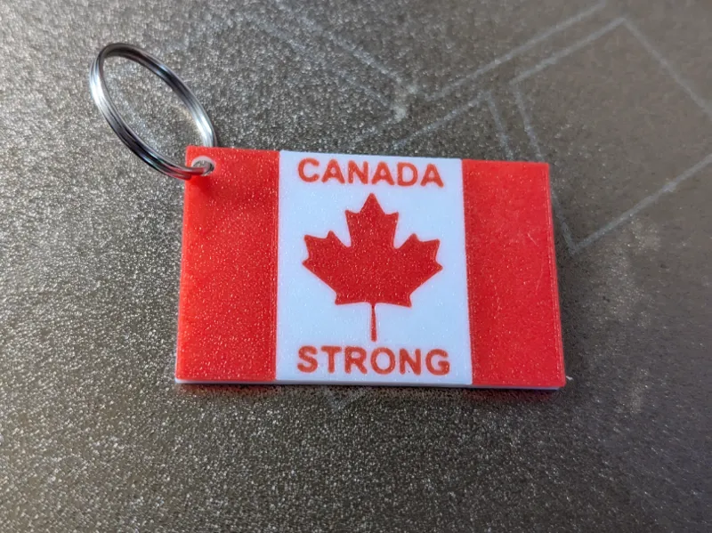 Canada Strong Keychain