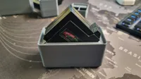 Rangement Gridfinity 2x1 pour testeur de piles — photo 2