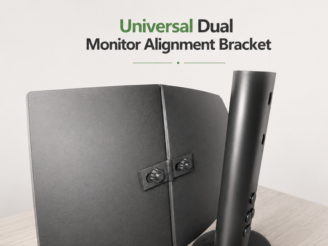 Dual Monitor Alignment Bracket Universal