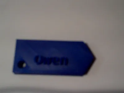 Blank Keychain