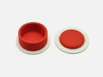 Llavero: Filament Spool Container Keychain — vista de referencia 4