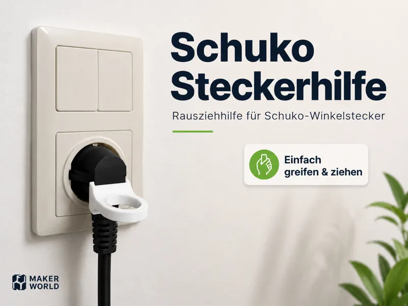 Schuko - Steckerziehhilfe